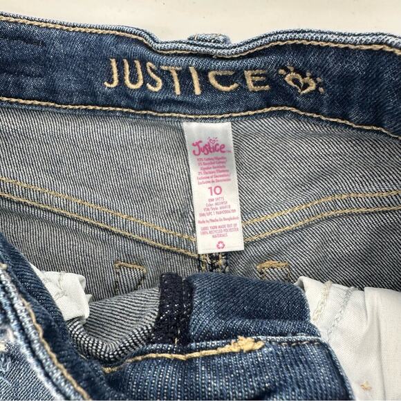 Justice denim short and skort bundle Size 10 - Picture 6 of 8